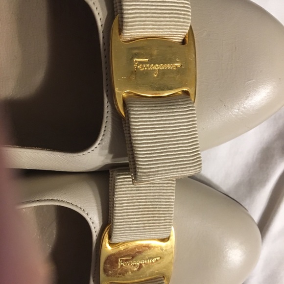 Salvatore Ferragamo ballet flats ivory - Picture 2 of 8